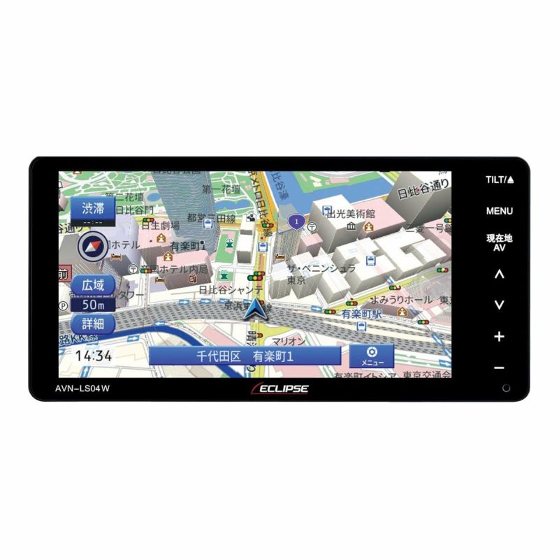 ECLIPSE AVN-LS04Wヘッドユニット ECLIPSE AVN-LS04Wヘッドユニット デンソーテン AVN-LS04W-24