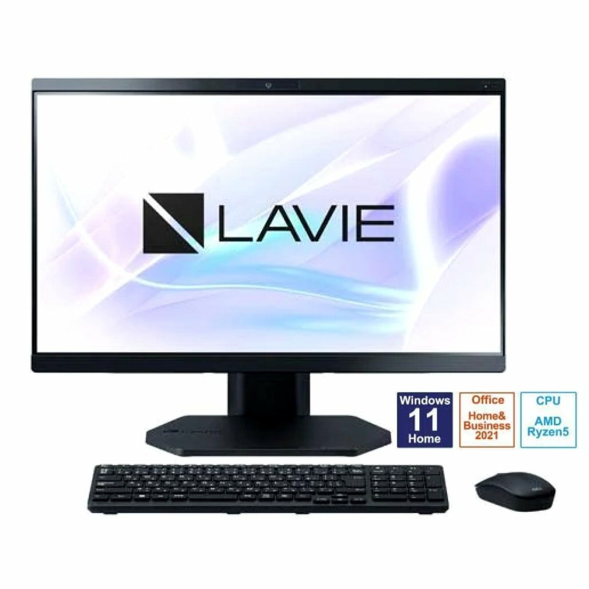 筐体:液晶一体 (オールインワン) NEC LAVIEのデスクトップパソコン
